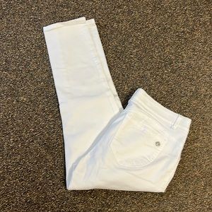 Democracy White Skinny Jeans
